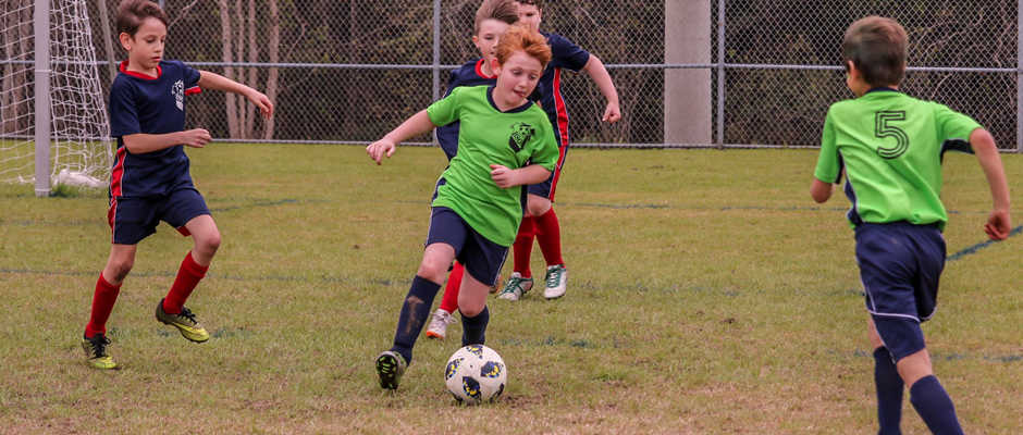 Kids play soccer to improve and learn!